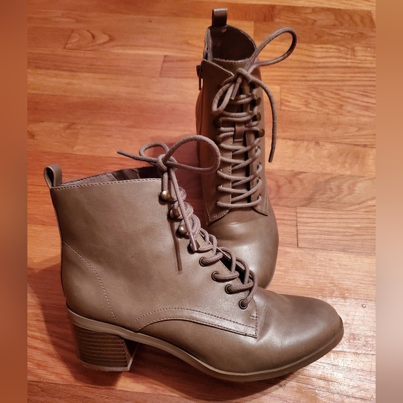 LOFT Lace-Up Booties - Picture 2 of 6